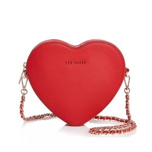 Ted Baker Amellie Leather Heart Crossbody
